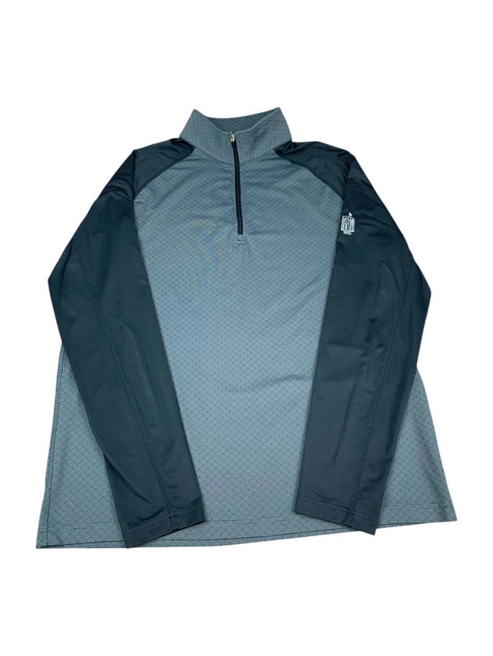 Dunning Golf Performance 1/4 Zip Pullover Top, Gray, Men’s Size Medium